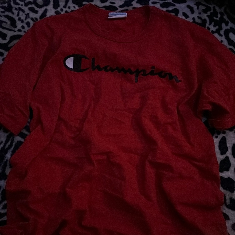size medium, brand, champion.